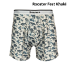 Simms Boxers Rooster Fest Khaki